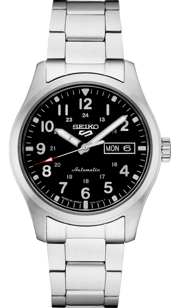 Seiko 5 Sports Automatic Black Dial Men's Watch - SRPG27