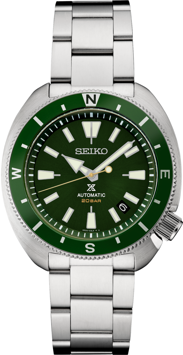 Seiko Prospex Land Automatic Diver Green Dial Watch-SRPH15
