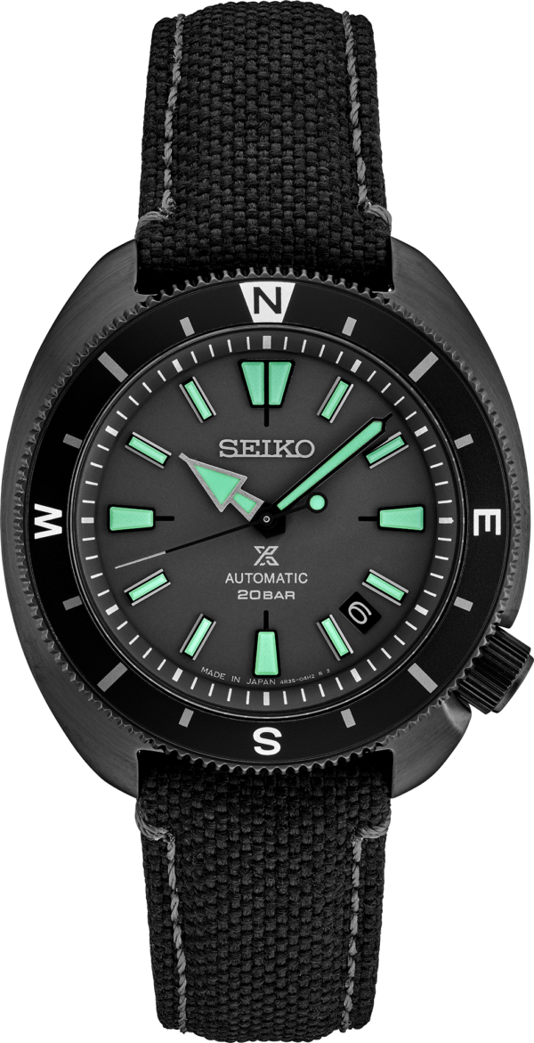 Seiko Prospex Land Speedtimer Solar Chronograph Black Edition Watch-SRPH99