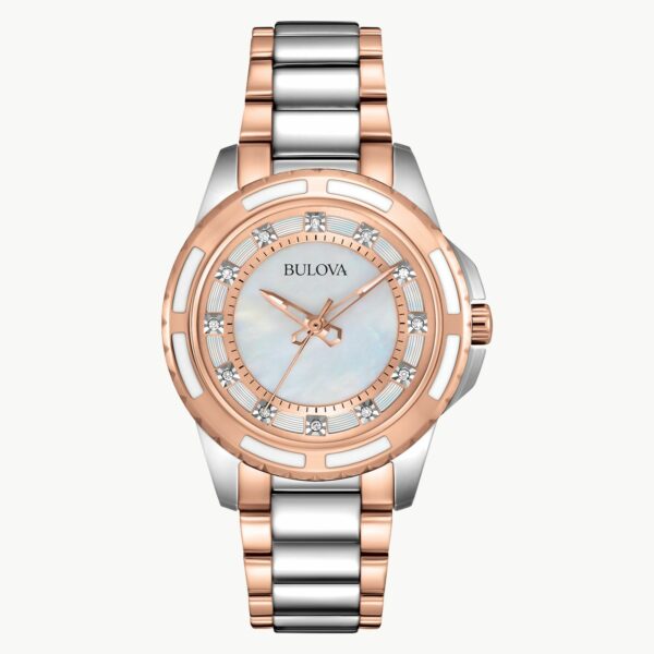 Bulova Classic Women's Rose Gold Watch-98P134