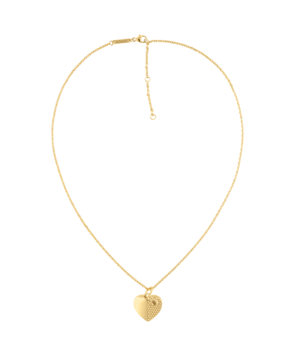 Movado Heart Necklace In Gold