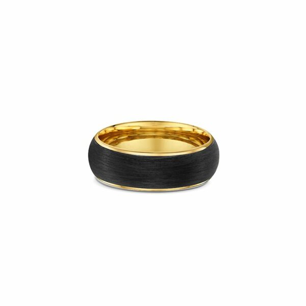 Dora Centre Carbon Fiber Wedding Ring 586B00