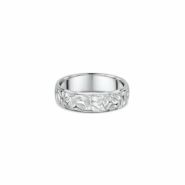 Dora Carved & Engraved Wedding Ring 660B00