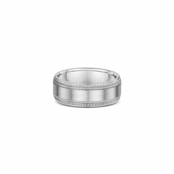 Dora Carved & Engraved Wedding Ring 658B00