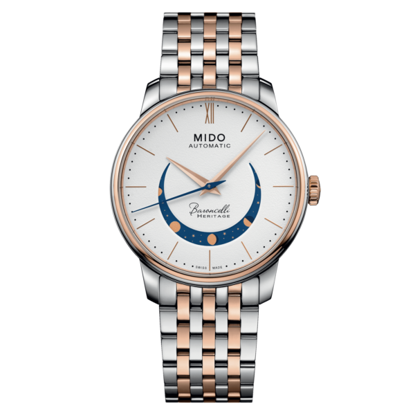 Mido Baroncelli Smiling Moon Gent Rose Gold