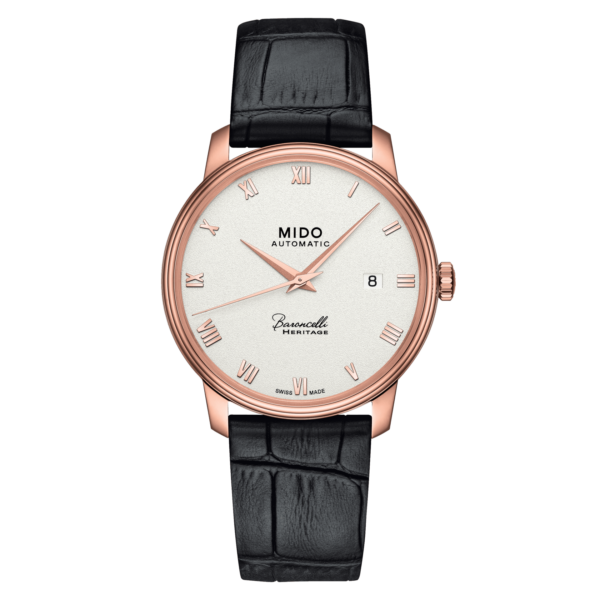 Baroncelli Heritage Gent Watch Applied Roman Indexes
