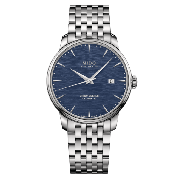 Baroncelli Chronometer Silicon Gent Watch With blue dial