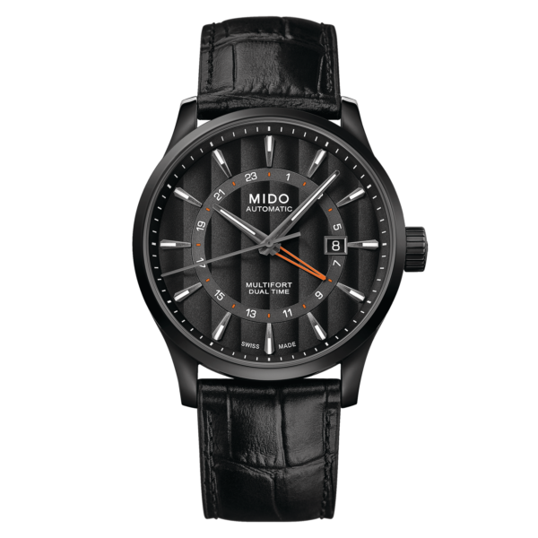 Mido Multifort Dual Time Black Watch