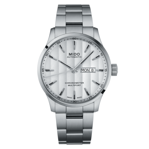 Mido Multifort Chronometer Automatic White Dial Watch