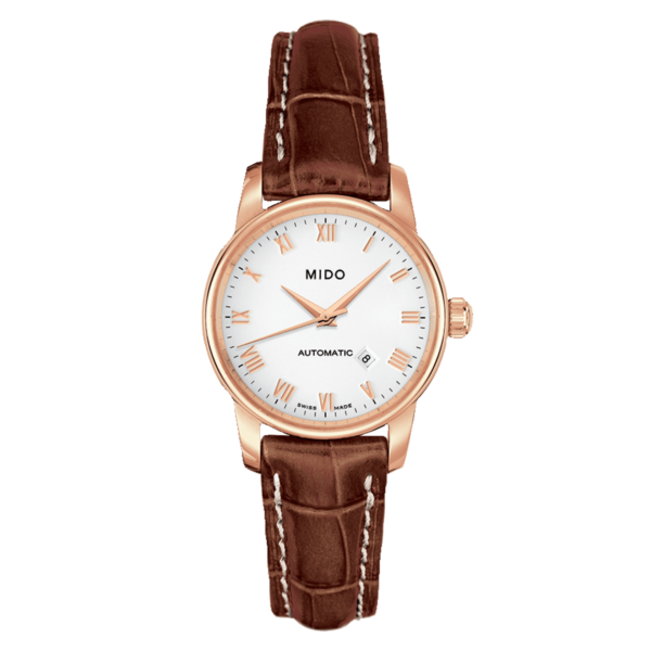 Mido Baroncelli Watch With Rose-Gold-Coloured PVD Case