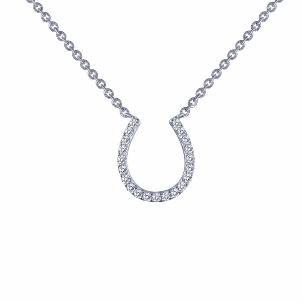0.21 CTW Horseshoe Necklace N0026CLP18