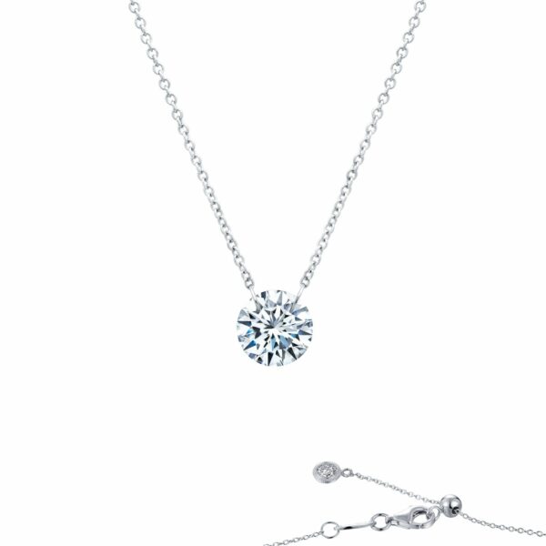 Frameless Solitaire Necklace N0076CLP18
