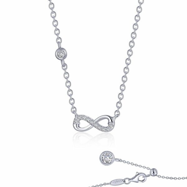 0.36 CTW Infinity Necklace N0226CLP18
