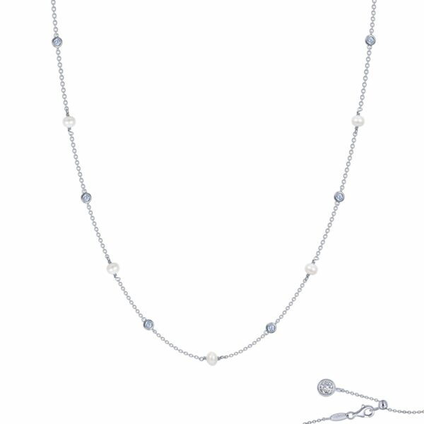 Cultured Freshwater Pearl Necklace N0234PLP18