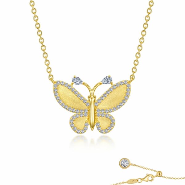 Butterfly Necklace N0236CLG20