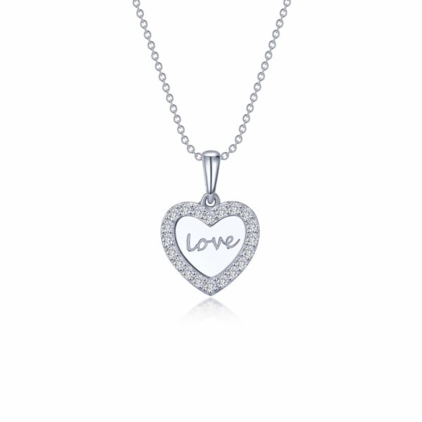 Love Heart Necklace P0274CLP20