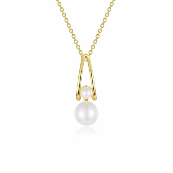 Cultured Freshwater Pearl Necklace P0308PLG20