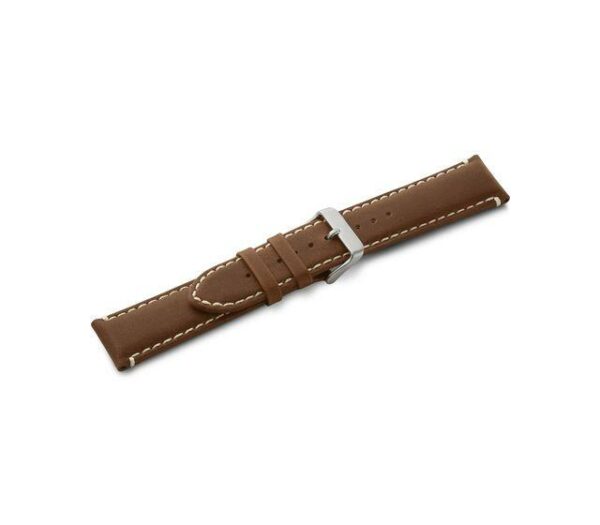 Victorinox Brown leather strap with buckle in 0 mm