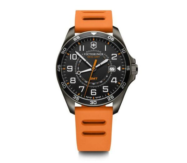 Victorinox FieldForce Sport GMT Watch in Black