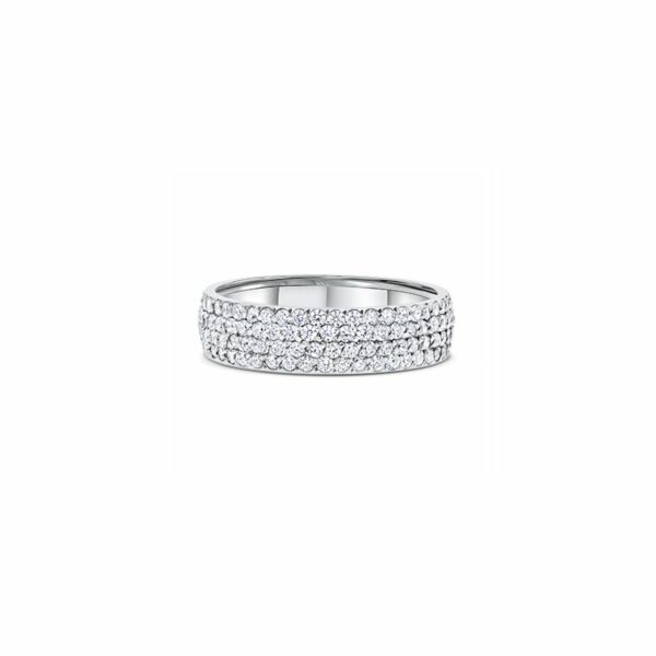 Dora Wedding Band Ring In Diamond