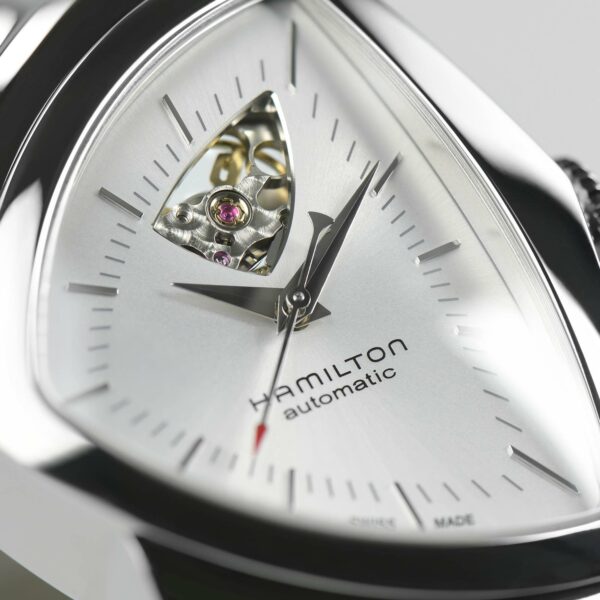 Hamilton Ventura Open Heart Auto Watch -H24515552 - Image 4