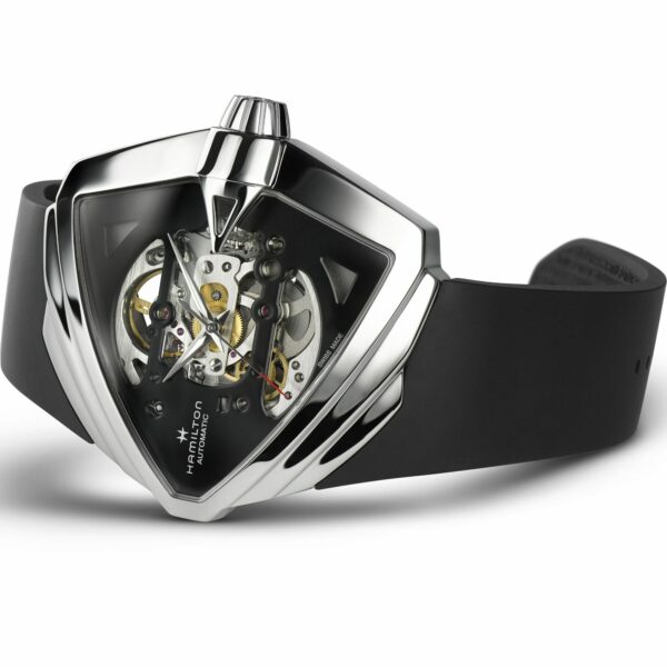 HamiltonVentura XXL Skeleton Auto  Watch -H24625330 - Image 3