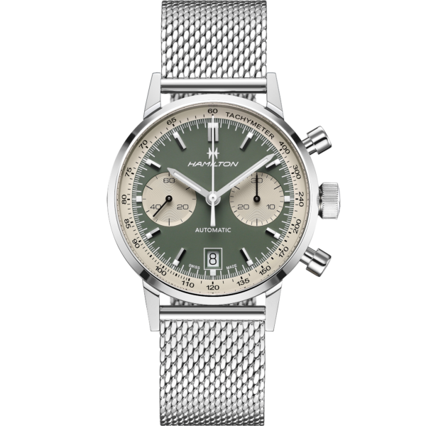 Hamilton American Classic Intra-Matic Auto Chrono 40mm Watch -H38416160