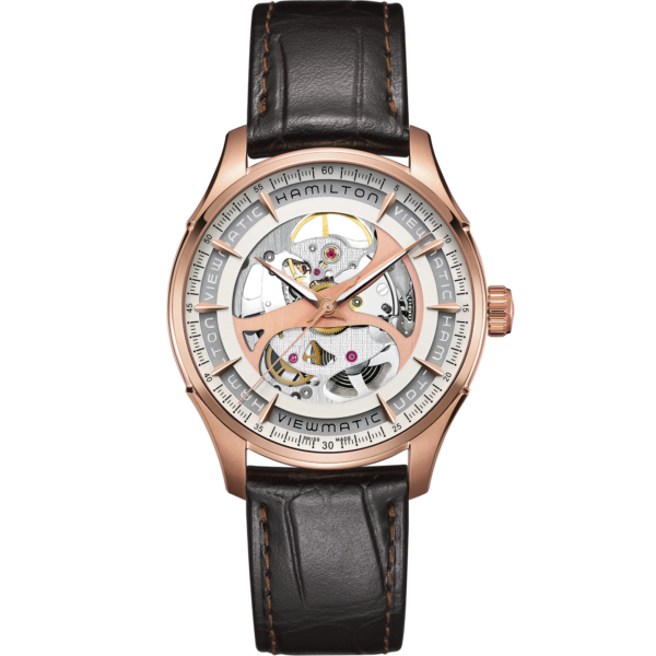 Hamilton Jazzmaster Viewmatic Skeleton Gent Auto Watch -H42545551