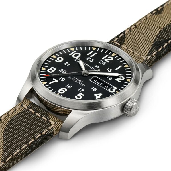 Hamilton Khaki Field DAY DATE AUTO Watch -H70535031 - Image 4