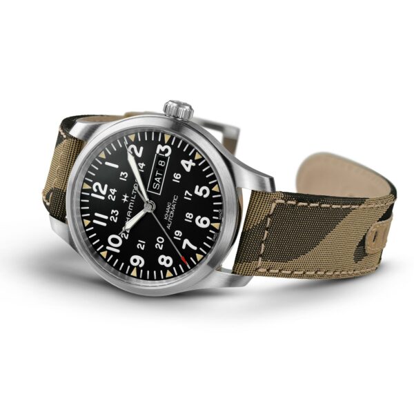 Hamilton Khaki Field DAY DATE AUTO Watch -H70535031 - Image 3