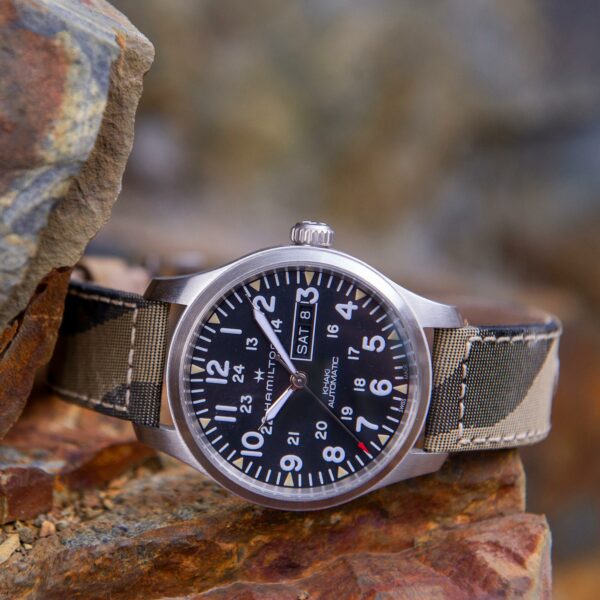 Hamilton Khaki Field DAY DATE AUTO Watch -H70535031 - Image 5