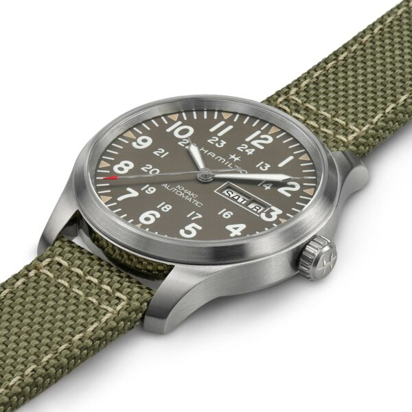 Hamilton Khaki Field DAY DATE Watch -H70535081 - Image 6