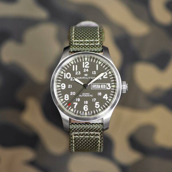 Hamilton Khaki Field DAY DATE Watch -H70535081 - Image 5