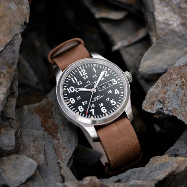 Hamilton Khaki Field Day Date Auto Watch -H70535531 - Image 3