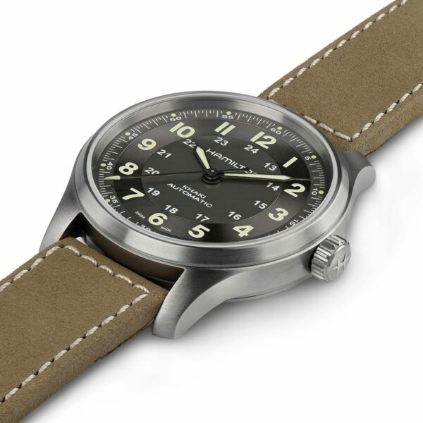 Hamilton Khaki Field Titanium Auto Watch -H70545550 - Image 4