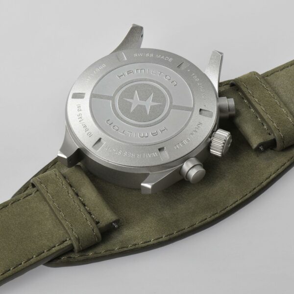 Hamilton Khaki Field Auto Chrono Watch -H71706830 - Image 5