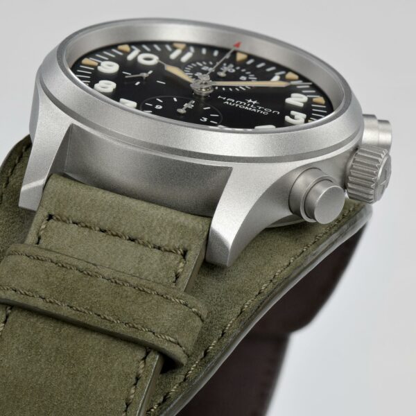 Hamilton Khaki Field Auto Chrono Watch -H71706830 - Image 4