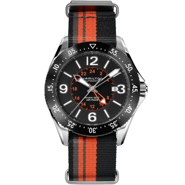 Hamilton Khaki Aviation Khaki Pilot GMT Auto Watch -H76755131