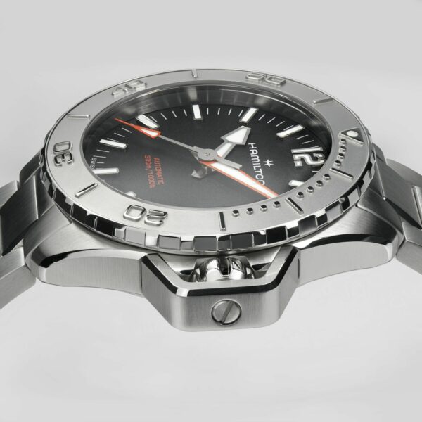 Hamilton Khaki Navy Frogman Auto Watch -H77485130 - Image 3