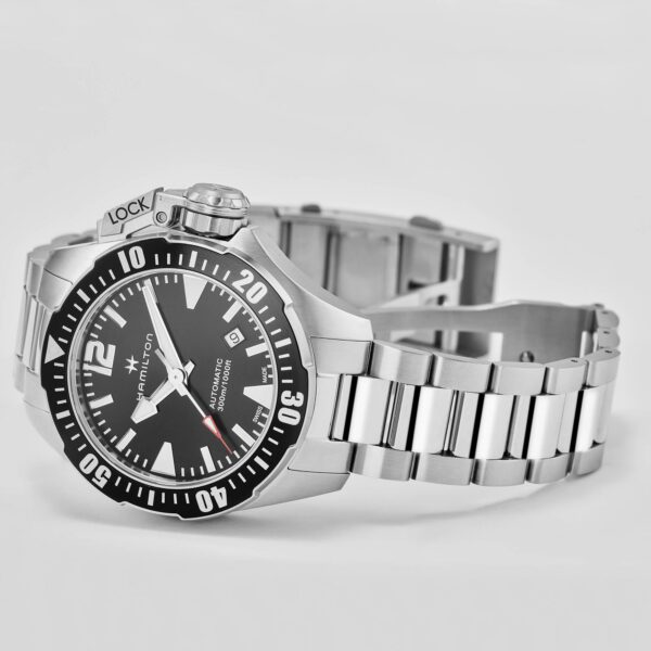 Hamilton Khaki Navy Frogman Auto Watch -H77605135 - Image 2