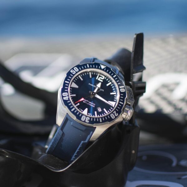 Hamilton Khaki Navy Frogman Auto Watch -H77705345 - Image 3