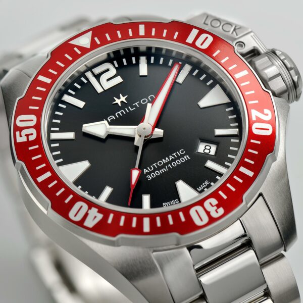 Hamilton Khaki Navy Frogman Auto Watch -H77725135 - Image 3