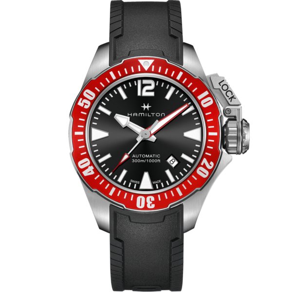 Hamilton Khaki Navy Frogman Auto Watch -H77725135 - Image 2