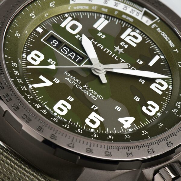 Hamilton Khaki Aviation X-Wind Day Date Auto Watch -H77775960 - Image 4