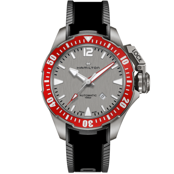 Hamilton Khaki Navy Frogman Titanium Auto Watch -H77805380