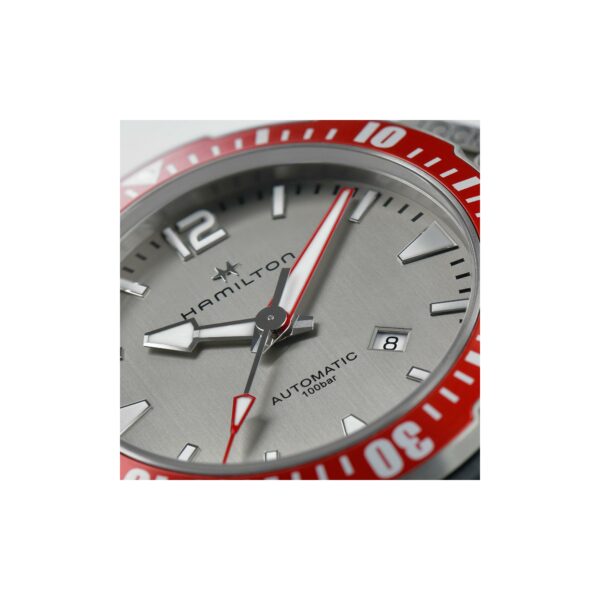 Hamilton Khaki Navy Frogman Titanium Auto Watch -H77805380 - Image 8