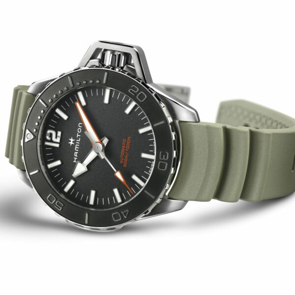 Hamilton Khaki Navy Frogman Auto Watch -H77825331 - Image 5