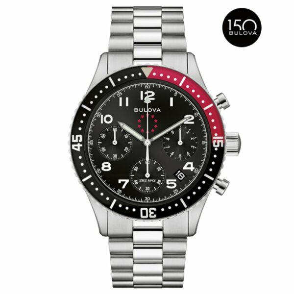 Bulova Stainless Steel Heritage Mens Watch