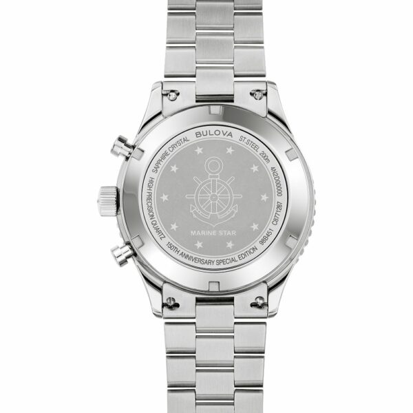 Bulova Stainless Steel Heritage Mens Watch - Image 2